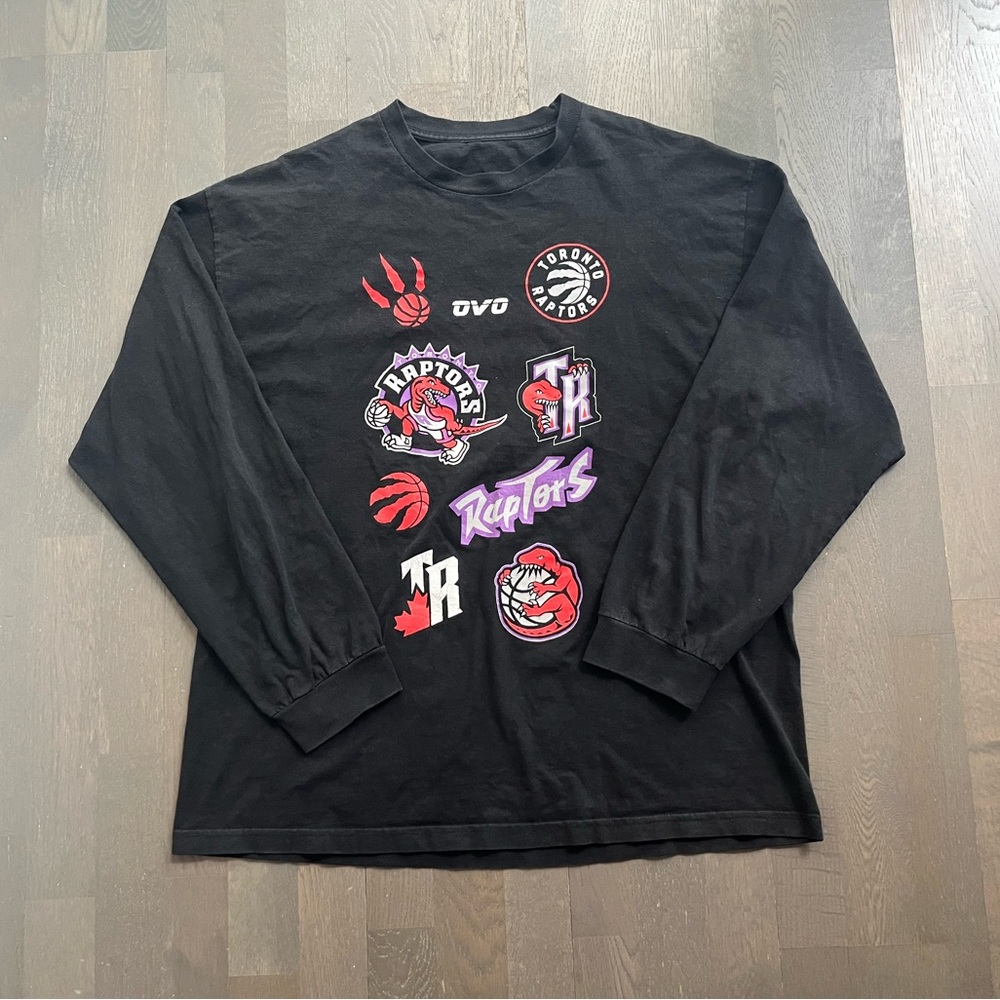 Ovo x raptors game day longsleeve tee shirt 2018